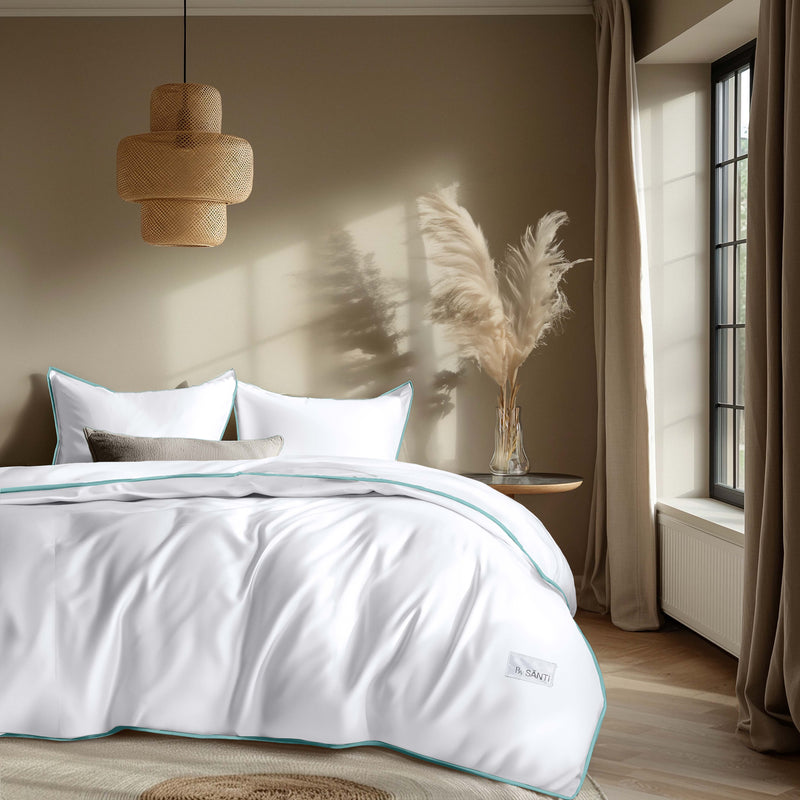 The BRISA Over-Sized Autumn Eucalyptus Bedding Set