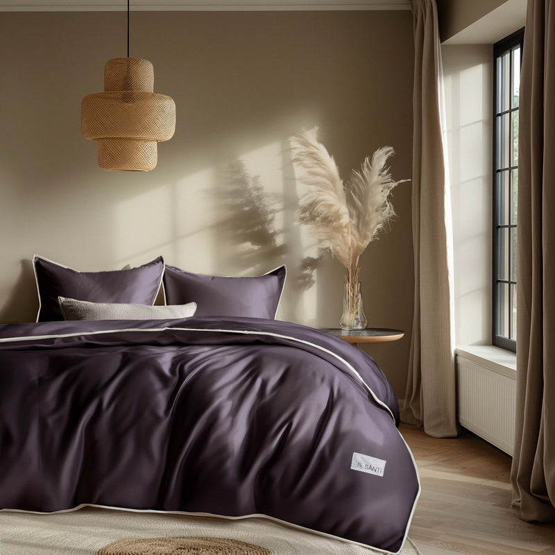 The BRISA Over-Sized Autumn Eucalyptus Bedding Set