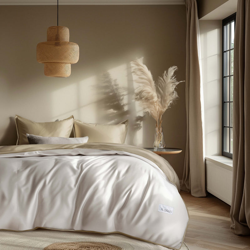 The BRISA Over-Sized Autumn Eucalyptus Bedding Set