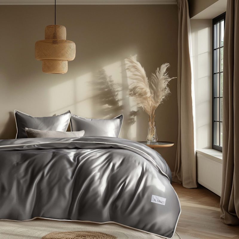 The BRISA Over-Sized Autumn Eucalyptus Bedding Set