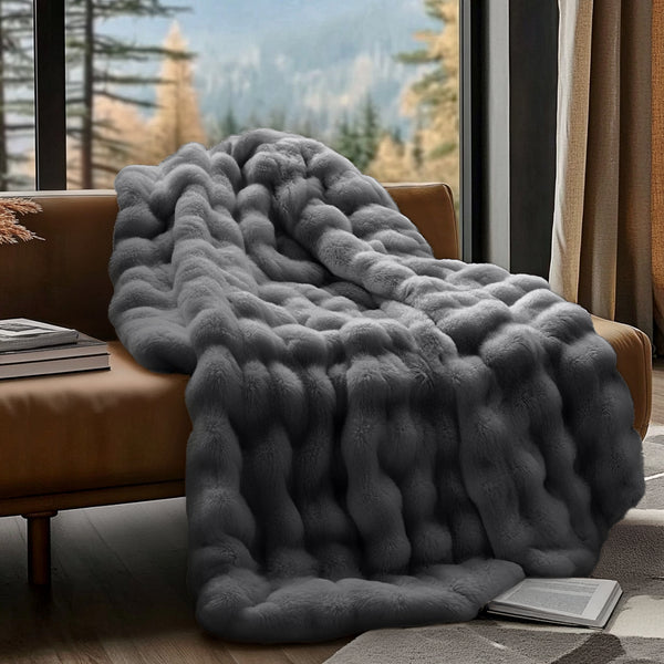 PAÕ Blanket, By SĀNTI (Couch Size)